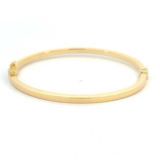 Gold & shell bangle *** XL main image 0