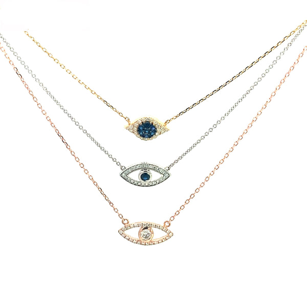 Santore Jewelry Evil Eye Chain Earring main image 1