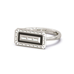 Black Tie Emerald Cut Ring- 40% OFF!