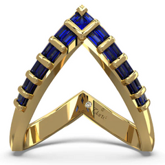 Colore Blue Sapphire Ring- 40% OFF!