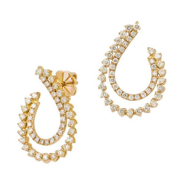 Diamond Wrap Earrings- 25% OFF!
