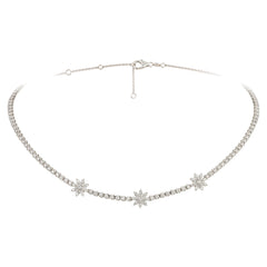 The 3 Cluster Diamond Necklace- $500 OFF!
