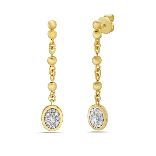 Diamond Cascade Earrings