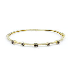 Champagne Constellation Diamond Bangle