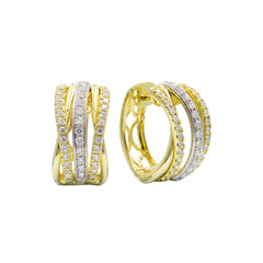 The 2-Tone Crossover Hoops