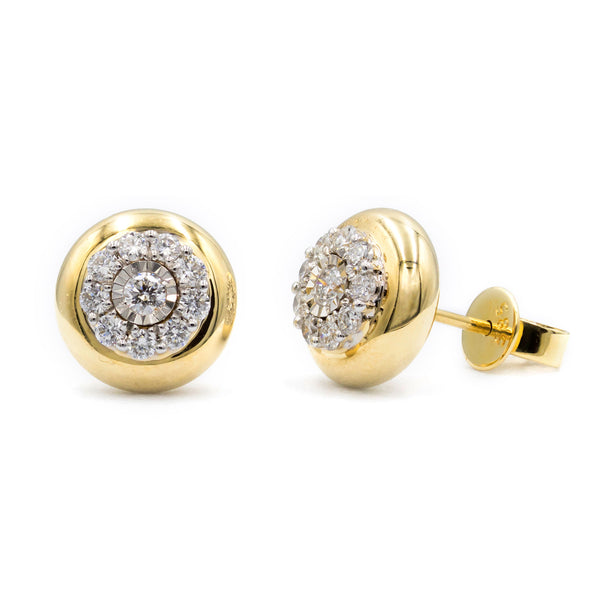 The Diamond Bezel Studs