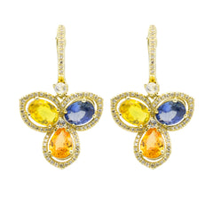 Petals of Color Earrings