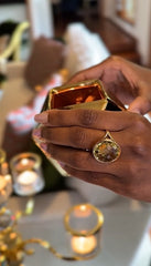 Lemon Drop Cocktail Ring