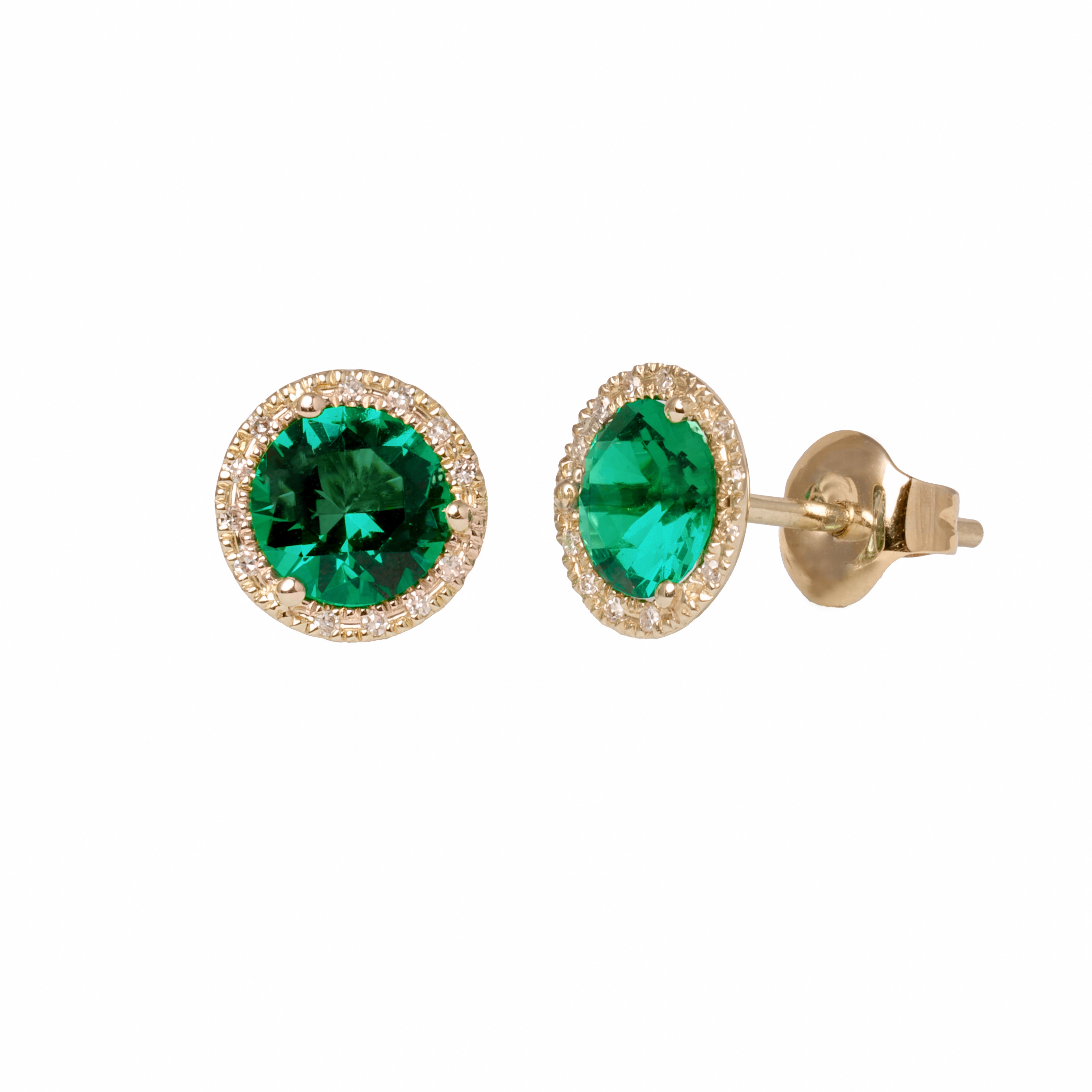 Emerald Candy Pop Studs-50% OFF!