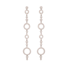 Drop Pave Circe Earrings- 40% OFF!