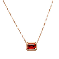 Garnet Glow Necklace- 50% OFF!