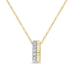 The Geometric Diamond Bar Necklace- 20% OFF!