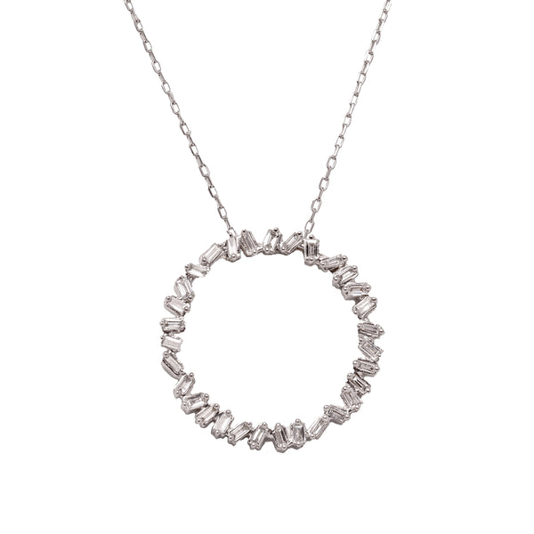 Modern Circle of Life Necklace 50% OFF!