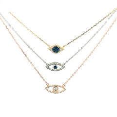 The Rose Evil Eye Necklace- 60% OFF!