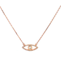 The Rose Evil Eye Necklace- 60% OFF!