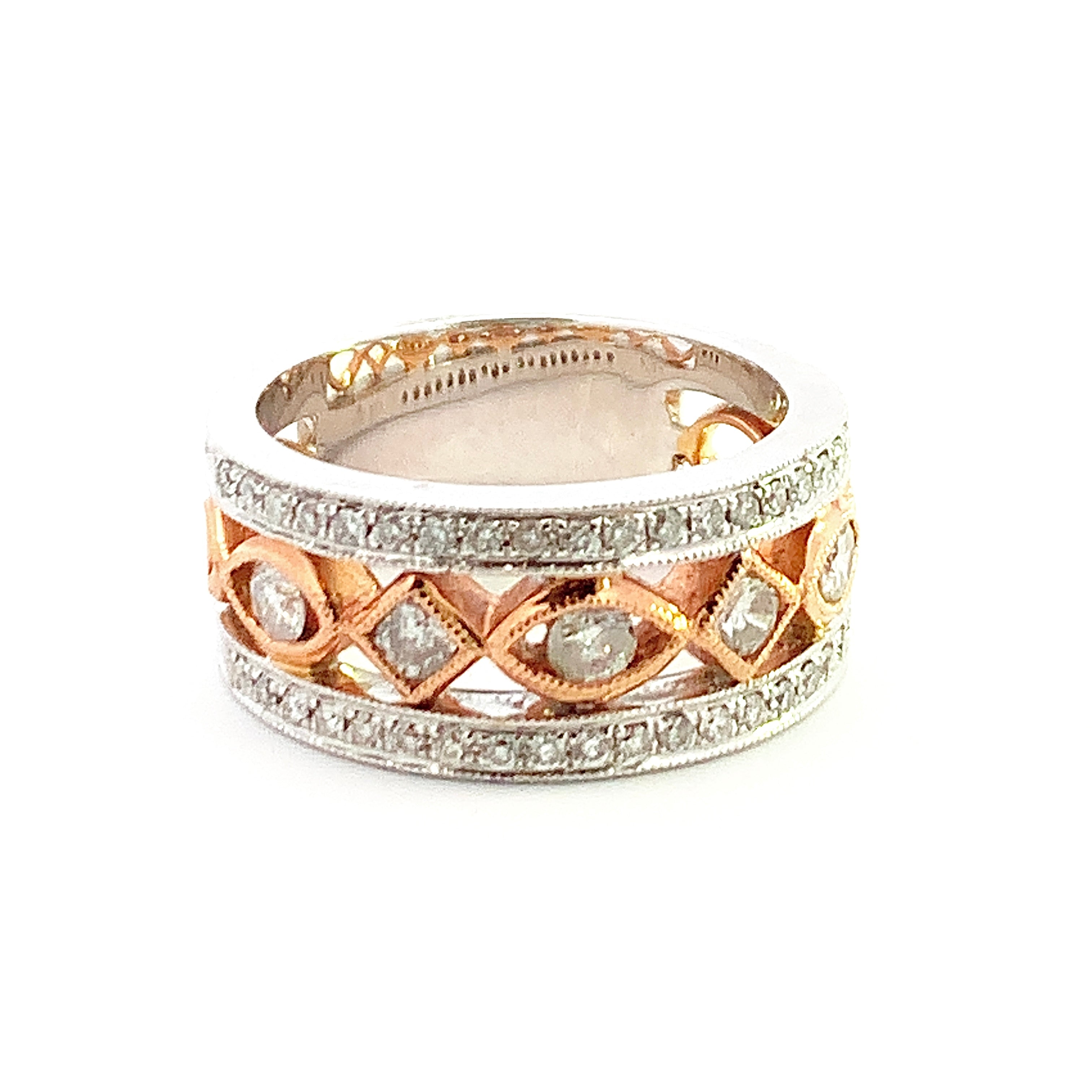 The Intricate Two-Tone Ring- 65% OFF!