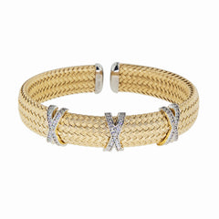 Wide Criss-Cross Cuff--60% OFF!