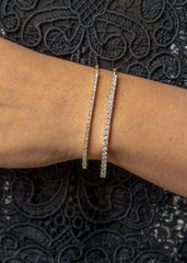 The Paper Clip Diamond Bracelet