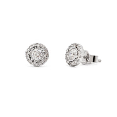 Miracle Diamond Halo Studs