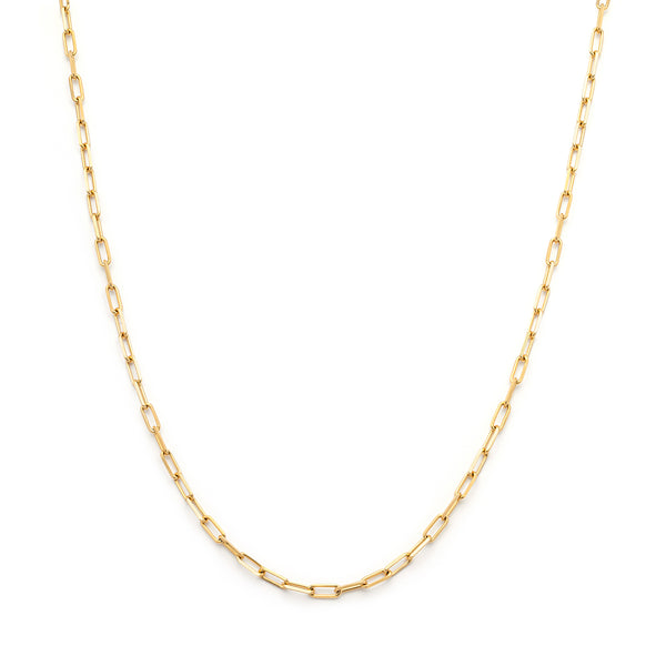 Small Paper Clip Necklace