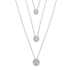 The Miracle Round Diamond Halo Pendant- 50% OFF!