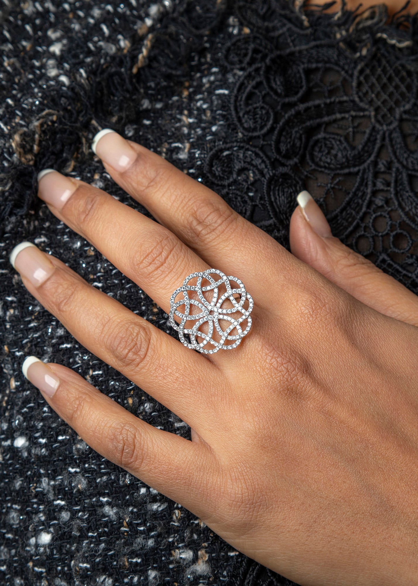 The Fleur Cocktail Ring--50% OFF!